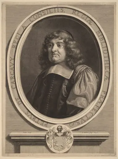 Pierre de Carcavy, by Gerard Edelinck