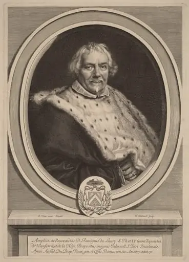 Remi Du Laury, by Gerard Edelinck
