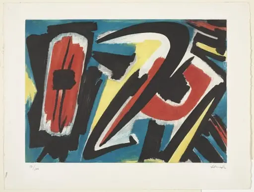 Untitled, by Gérard Schneider