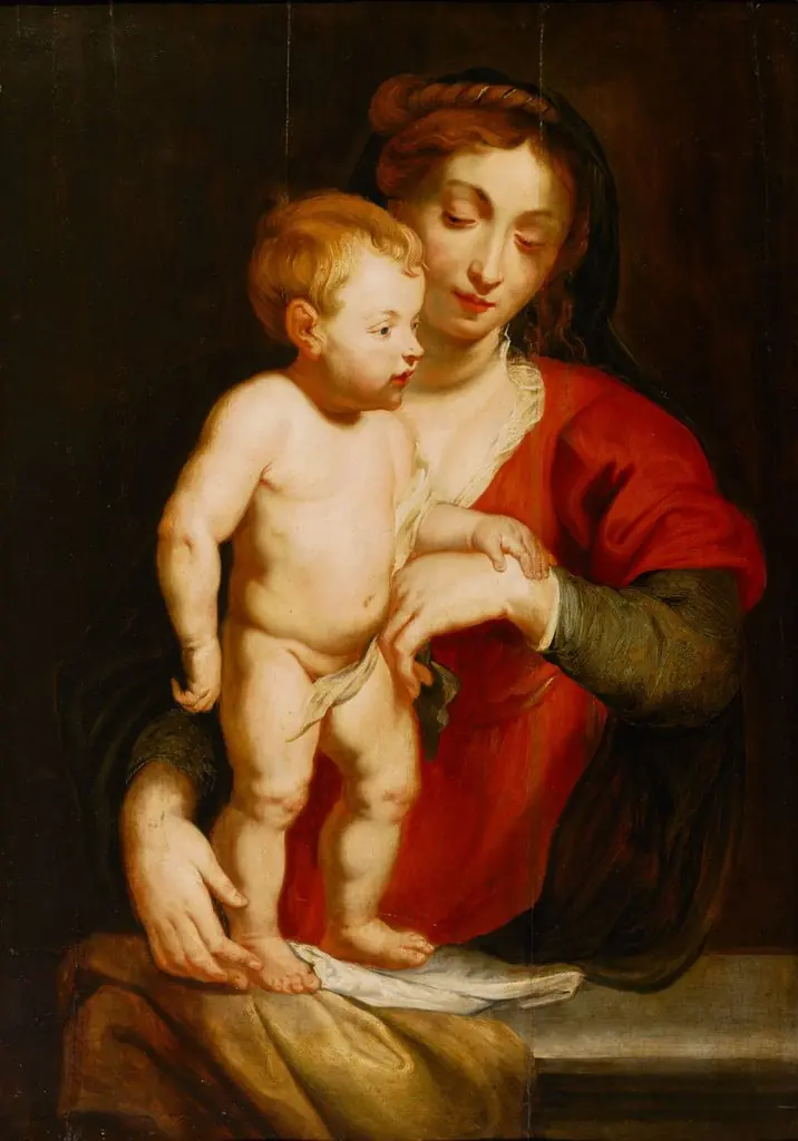 Madonna and Child, by Gerard Seghers