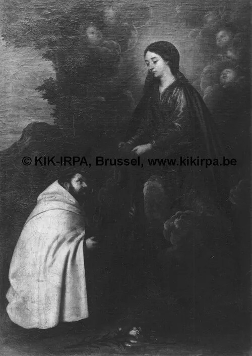 Mary with Scapulier, by Gerard Seghers, oil, 1631