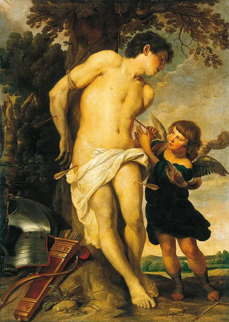 St Sebastian, by Gerard Seghers