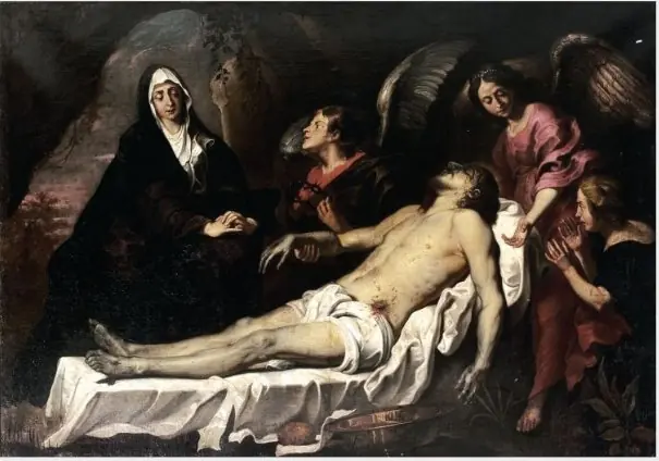 The Lamentation of Christ, by Gerard Seghers