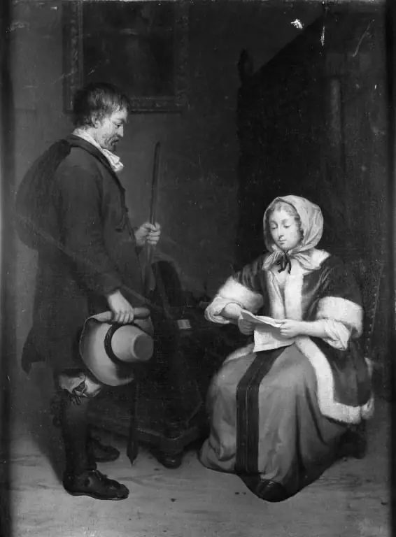Domestic Scenery, by Gerard ter Borch