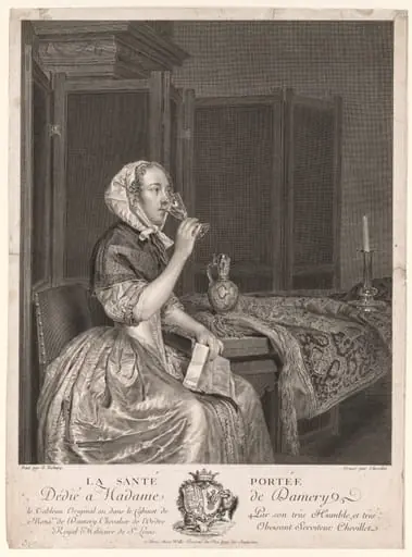 Drinking a Toast, by Gerard ter Borch