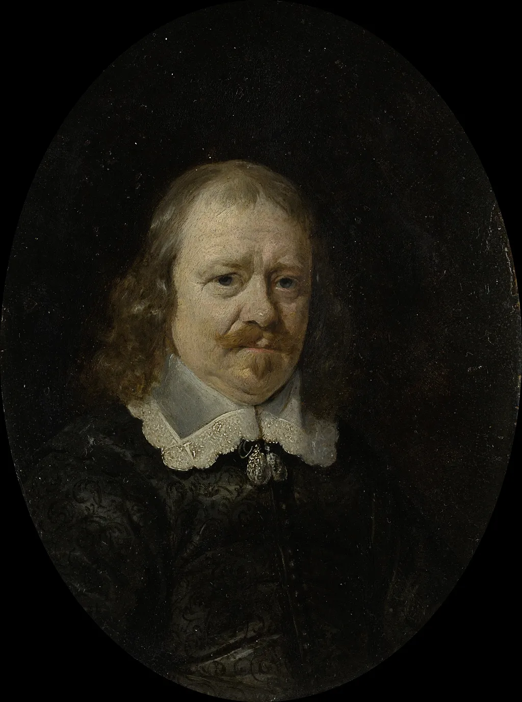 Godard van Reede (1588-1648), lord of Nederhorst. Delegate of the province of Utrecht at the peace conference at Münster (1646-48), by Gerard ter Borch, oil, 1646