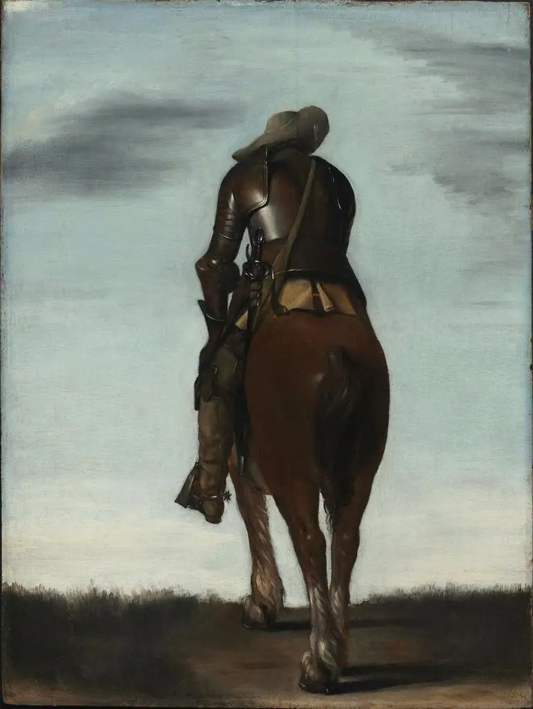 Man on Horseback, by Gerard ter Borch