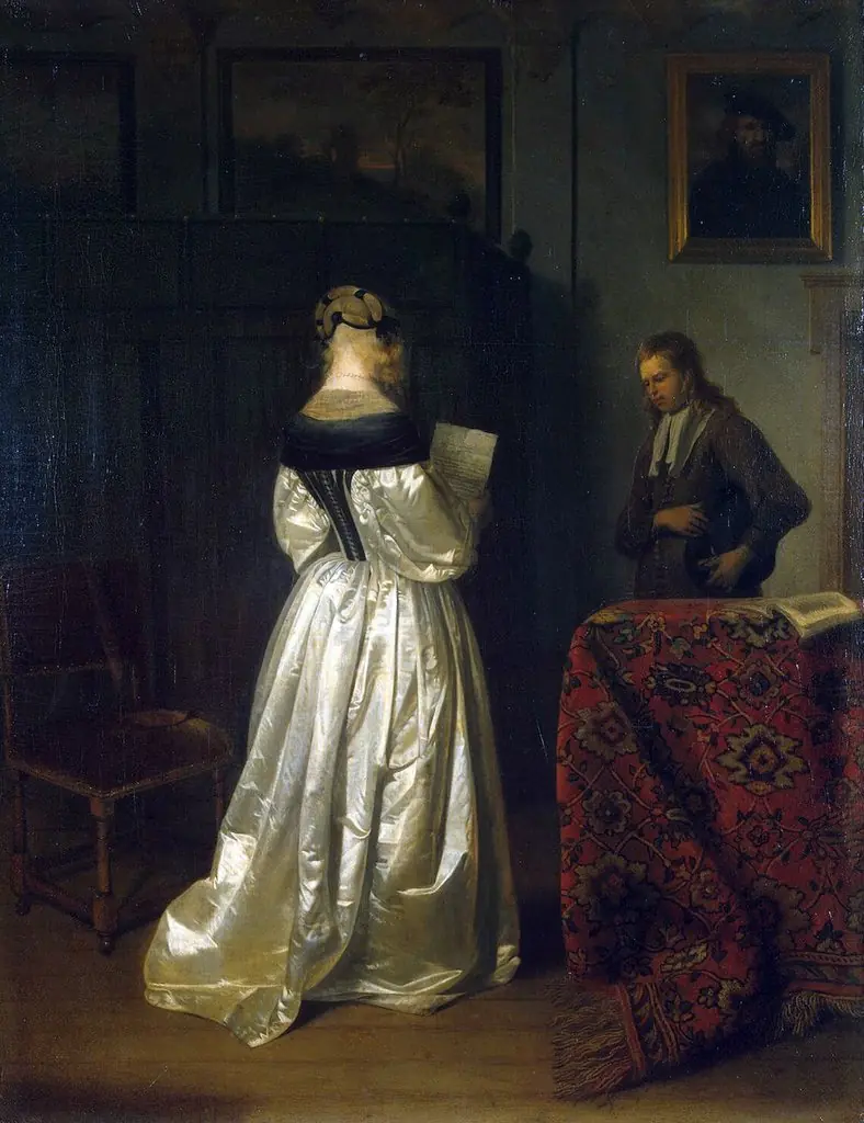 Messenger, by Gerard ter Borch