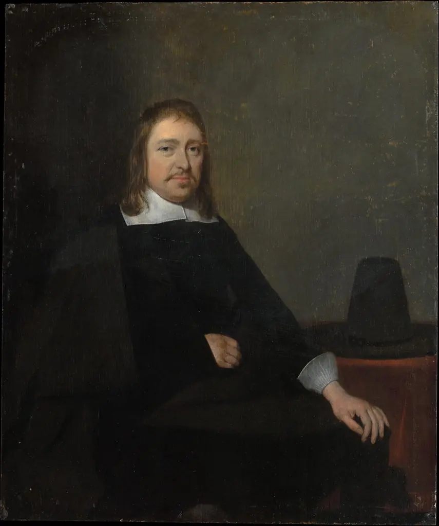 Portrait of a Seated Man, by Gerard ter Borch