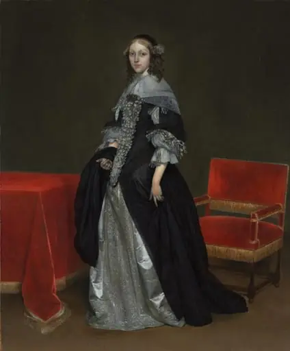 Portrait of a Woman, by Gerard ter Borch