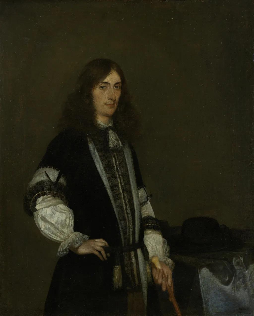 Portrait of François de Vicq (1646-1707). Burgomaster of Amsterdam for several terms from 1697 on, by Gerard ter Borch, oil, 1670