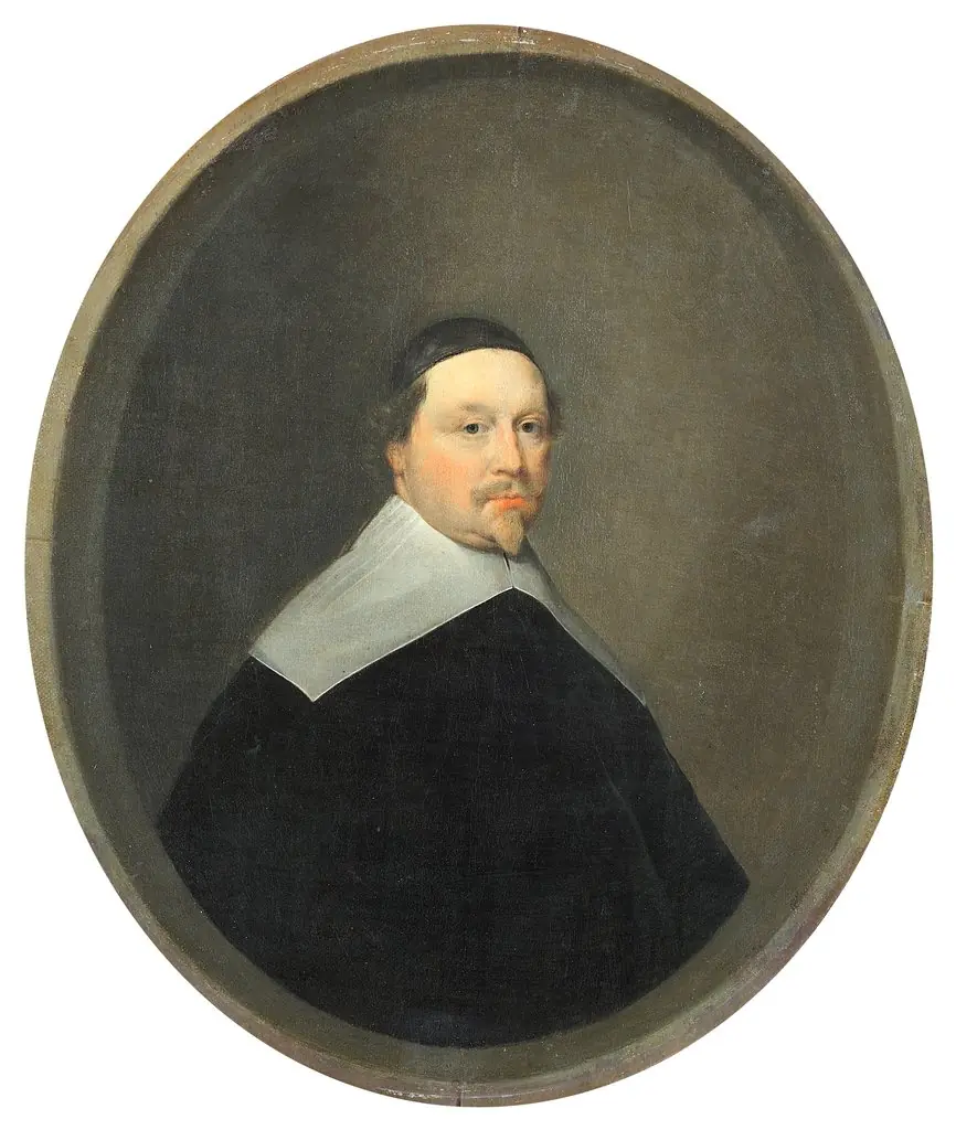 Portrait of Willem Marienburg (1590-1648), mayor of Deventer, by Gerard ter Borch