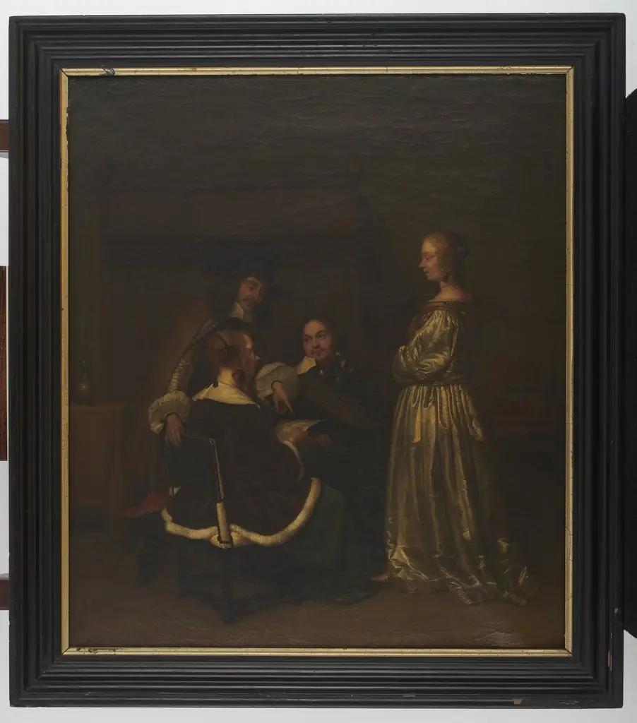 Reading a letter, by Gerard ter Borch