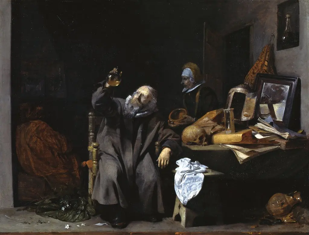 The Consultation, by Gerard ter Borch, 1635