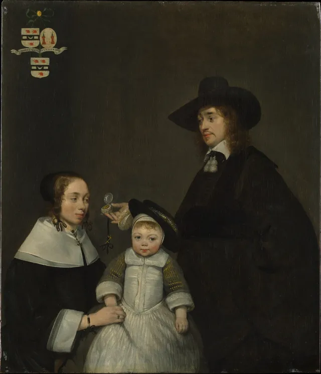 The Van Moerkerken Family — Gerard ter Borch