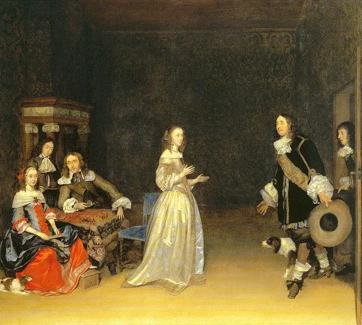 The Visitor, by Gerard ter Borch the Elder