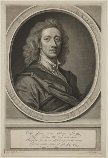 Cornelius de Bruyn I, Painter, by Gerard Valck