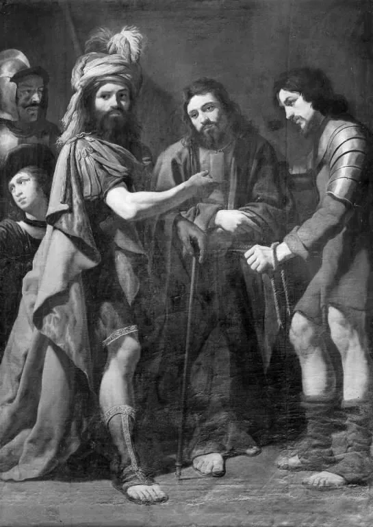 Christ before Pilate, by Gerard van der Kuijl, oil, 1646