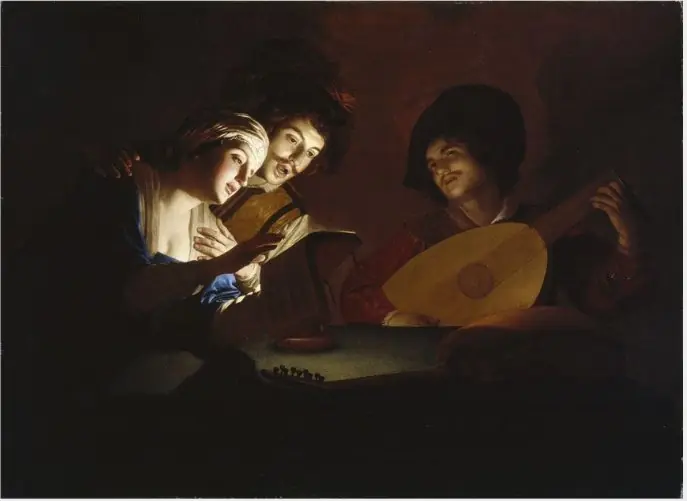 A Musical Party, by Gerard van Honthorst