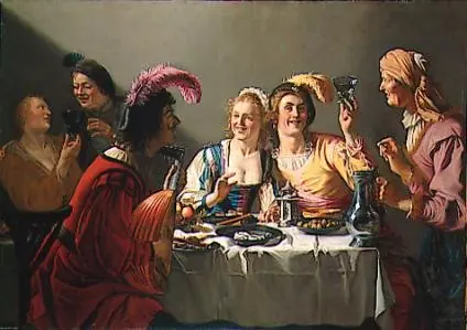 A Wedding Feast, by Gerard van Honthorst