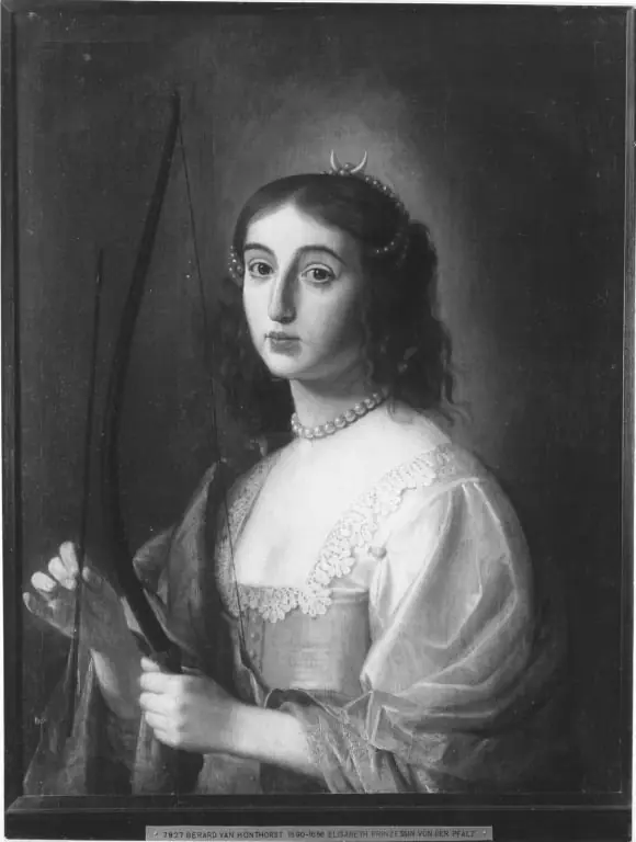 Bildnis der Prinzessin Elisabeth von der Pfalz als Diana (1618-1680), by Gerard van Honthorst