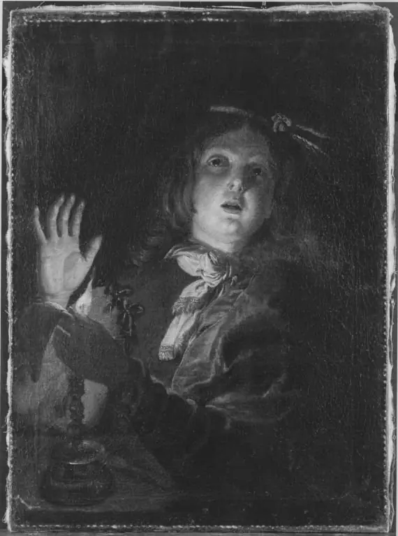 Ein Knabe mit brennender Kerze (Nachfolger), by Gerard van Honthorst