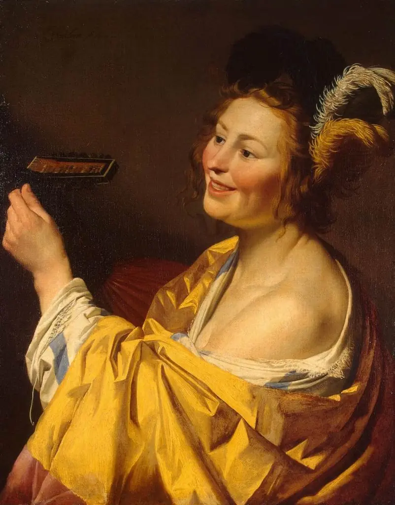 Lute Player, by Gerard van Honthorst