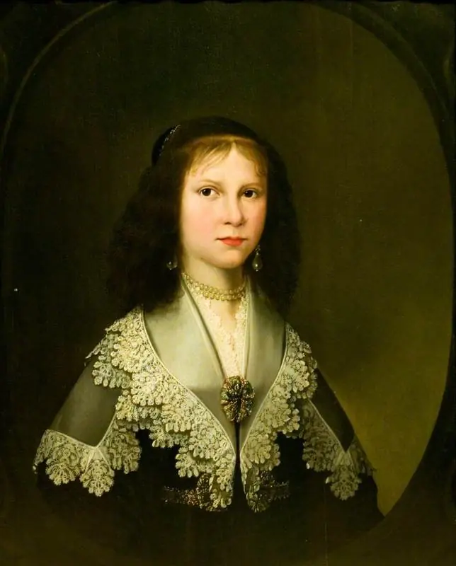Portrait of a Young Girl Wearing a Lace Collar, by Gerard van Honthorst