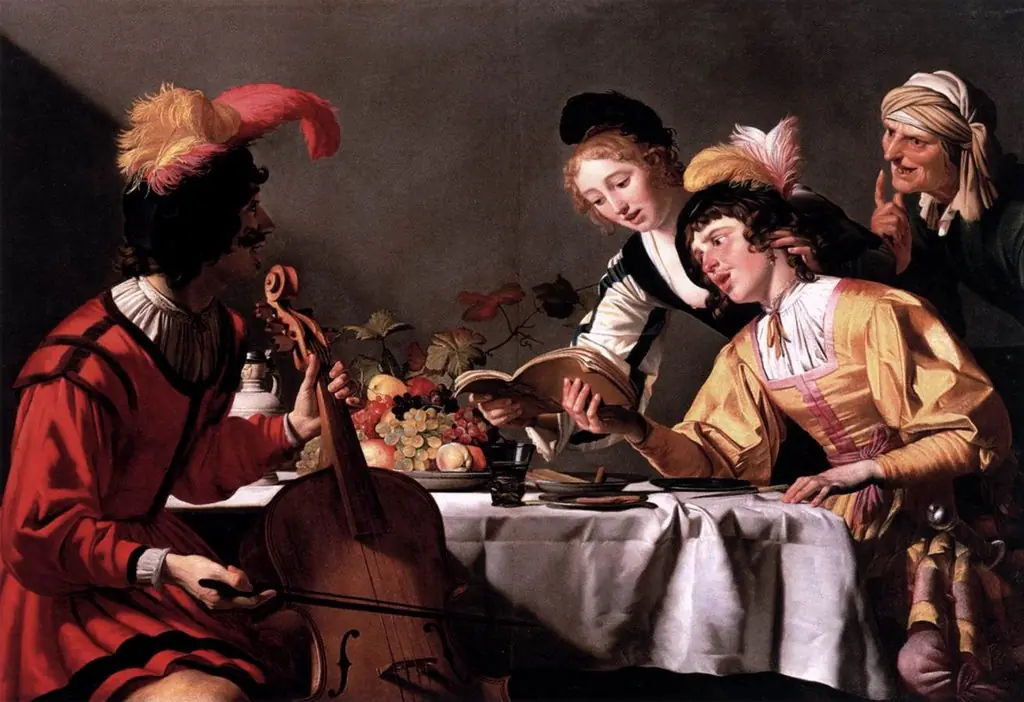 The Concert, by Gerard van Honthorst