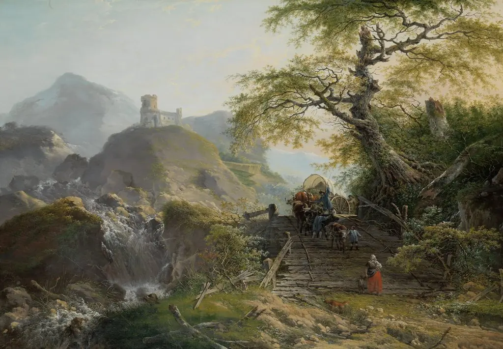 Mountainous Landscape near Düsseldorf, by Gerard van Nijmegen