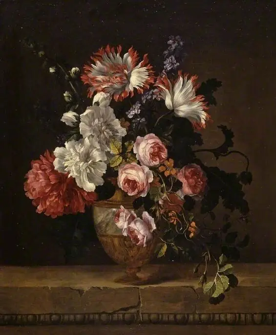 A vase of flowers, by Gerard van Spaendonck
