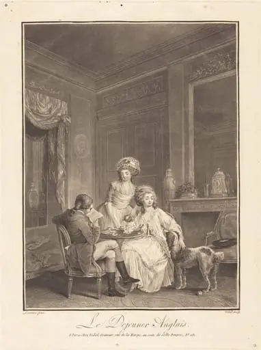 Le dejeuner anglais, by Gérard Vidal