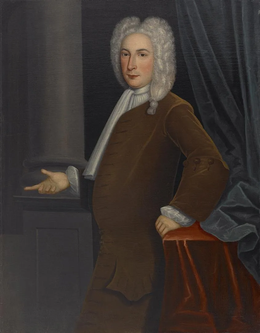 Jacob Franks, by Gerardus Duyckinck I, oil, 1735