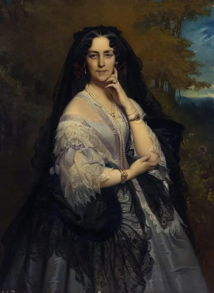 Portrait of Princess Zinaida I. Yusupova, by Gerasim Kadunov