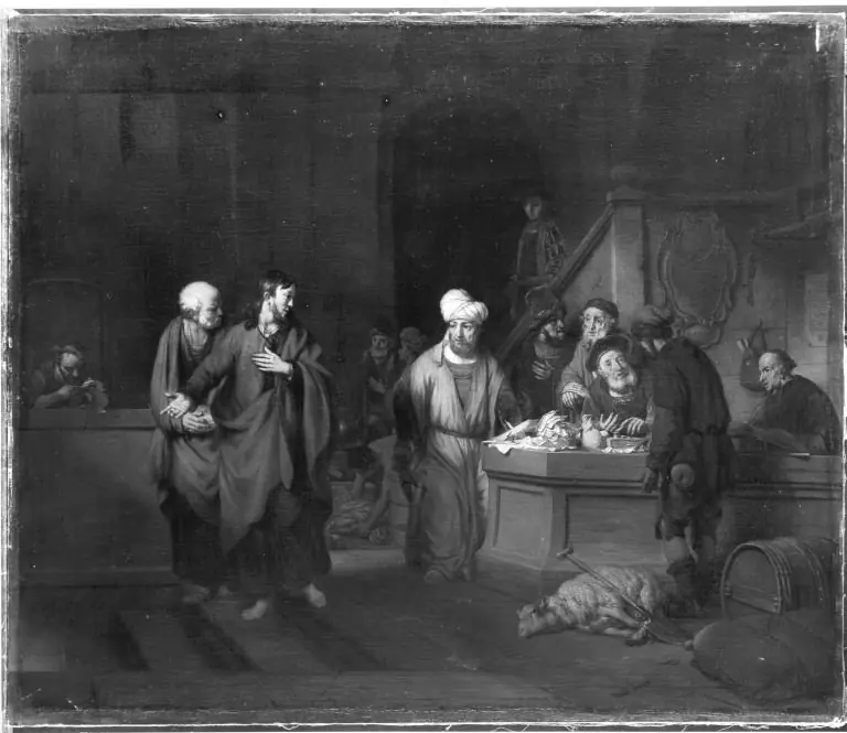 Die Berufung des Matthäus, by Gerbrand van den Eeckhout