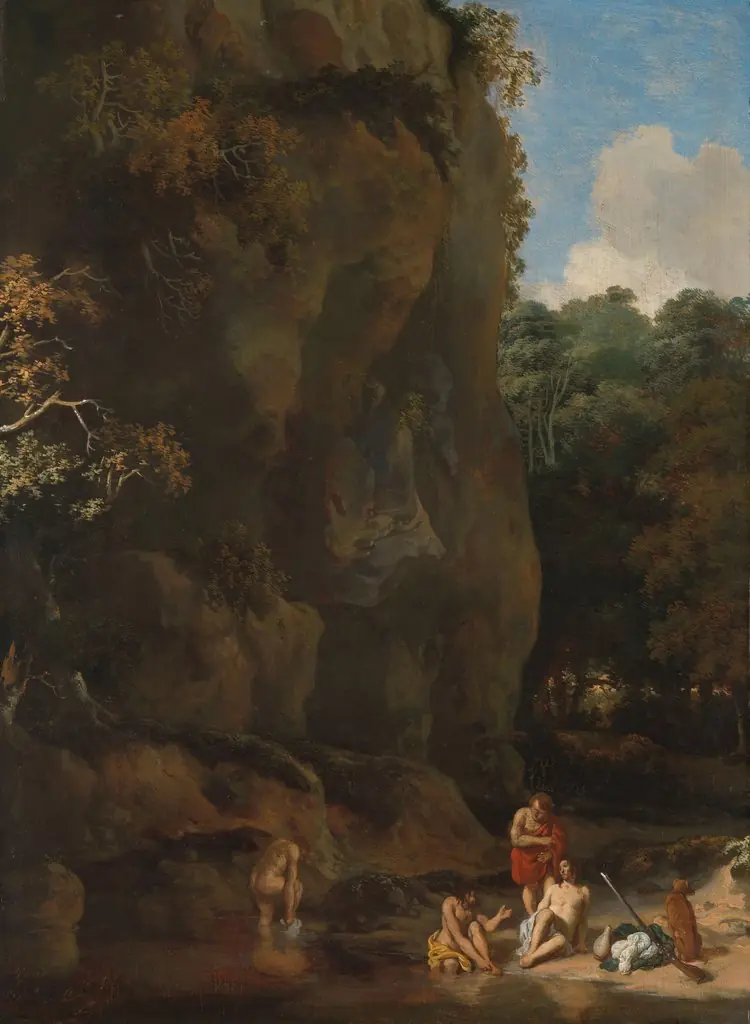 Men bathing, by Gerbrand van den Eeckhout