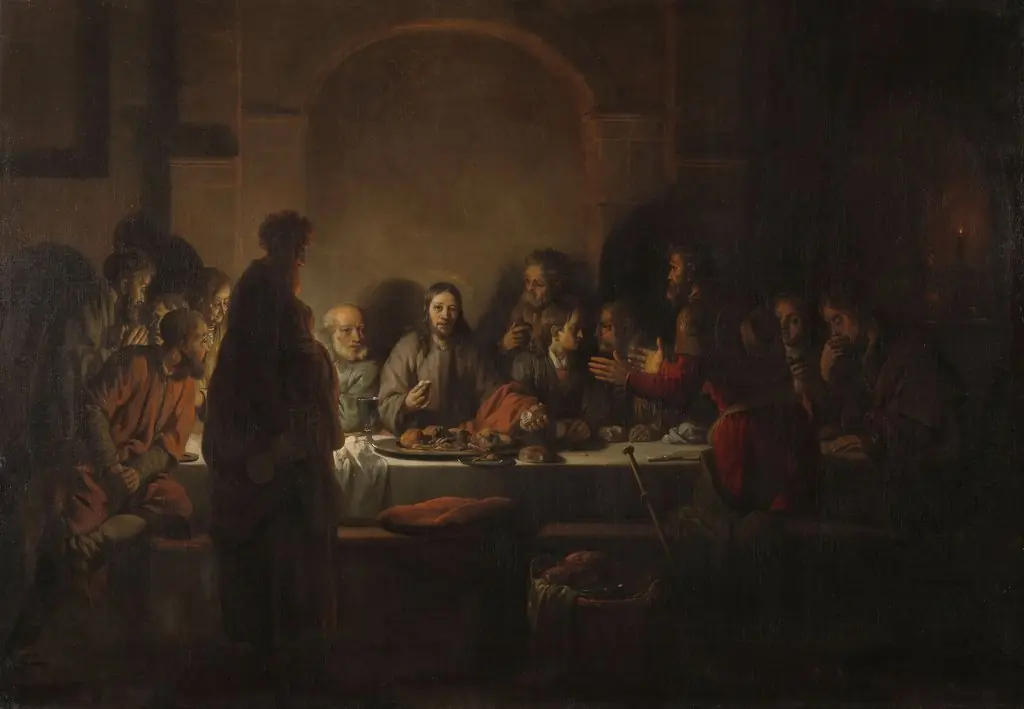 The last supper, by Gerbrand van den Eeckhout