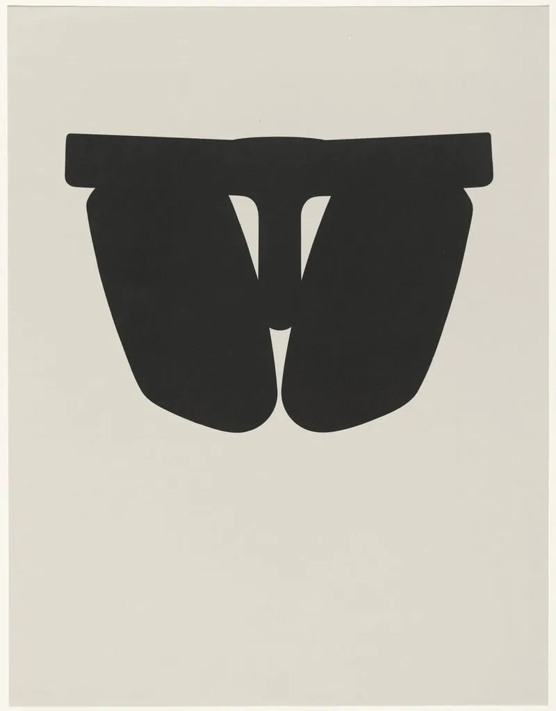 Untitled, by Gerd Leufert, ink, 1977