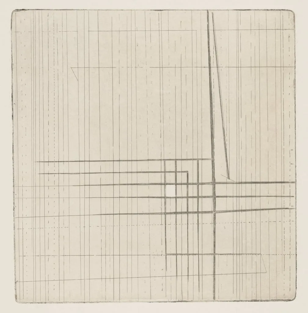 Untitled, by Gerd Leufert, ink, 1960