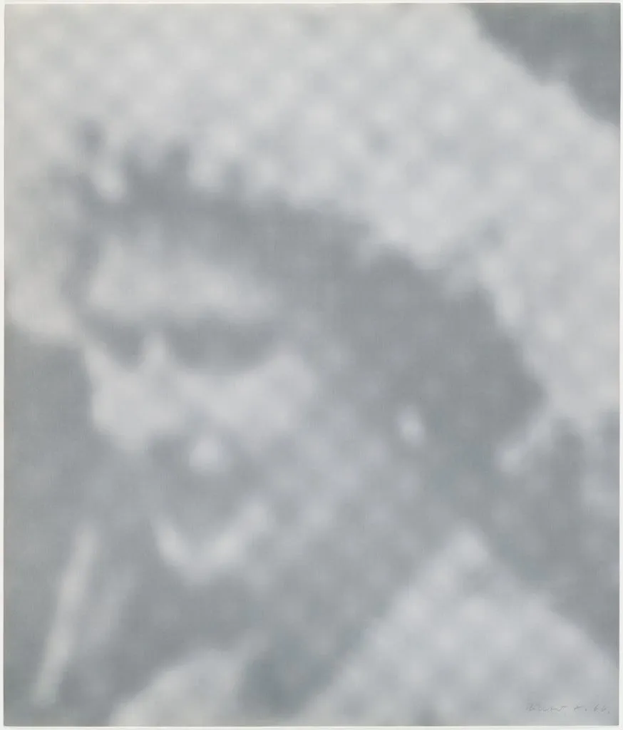 Untitled, by Gerhard Richter, ink, 1966