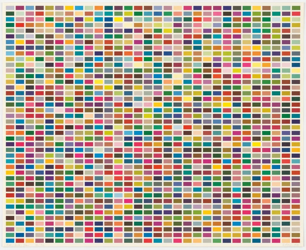 Untitled, by Gerhard Richter, ink, 1974