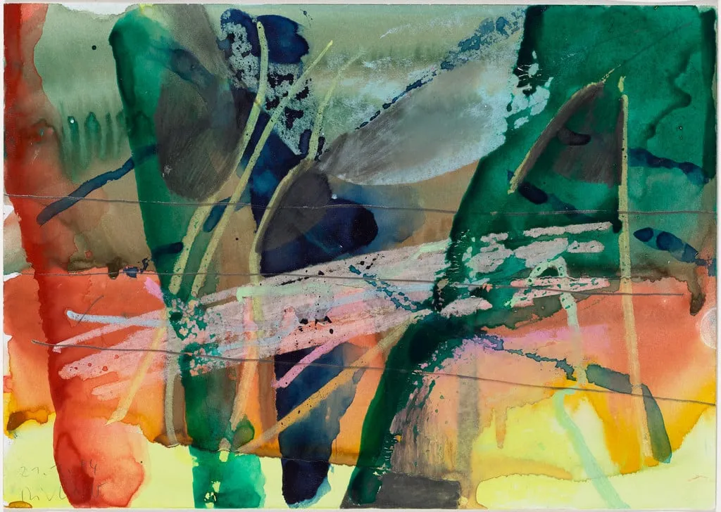 Untitled, by Gerhard Richter, watercolor, 1984