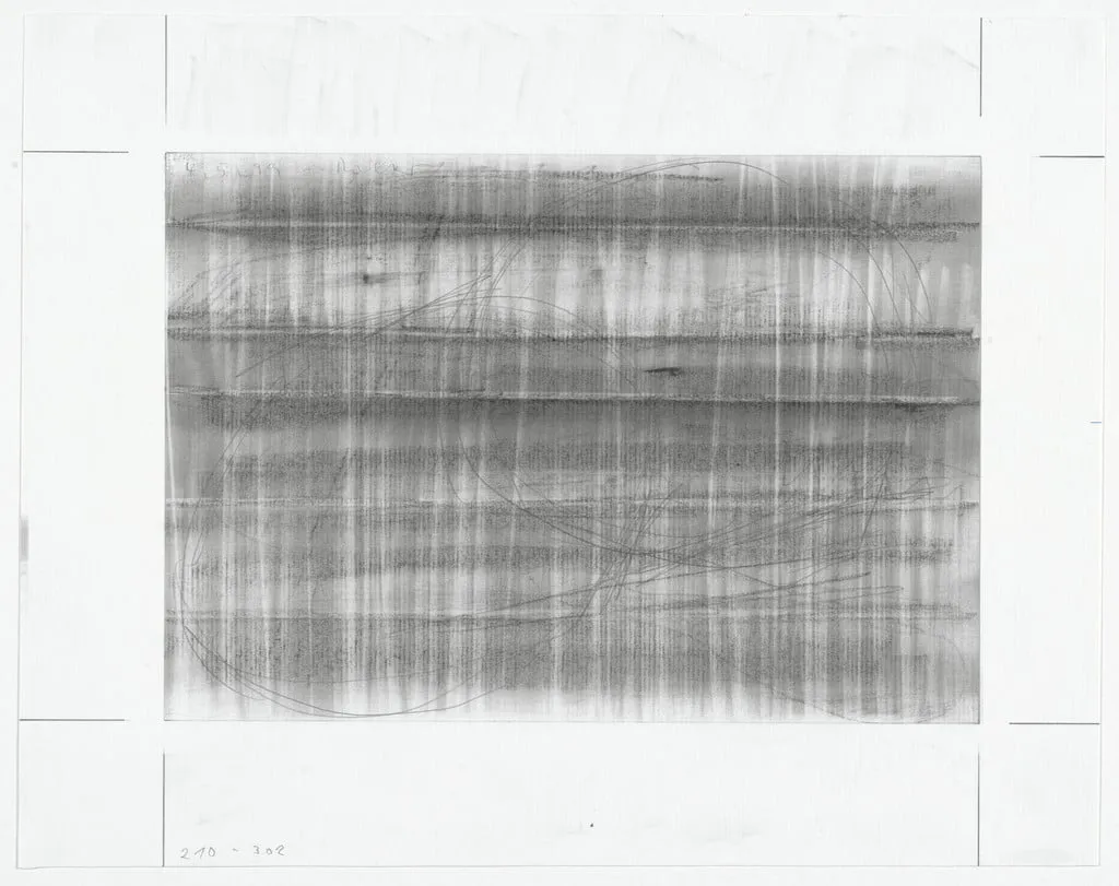 Untitled, by Gerhard Richter, graphite, 1999