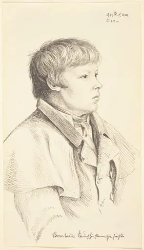 Bernhard's Whooping Cough Face, by Gerhard Wilhelm von Reutern