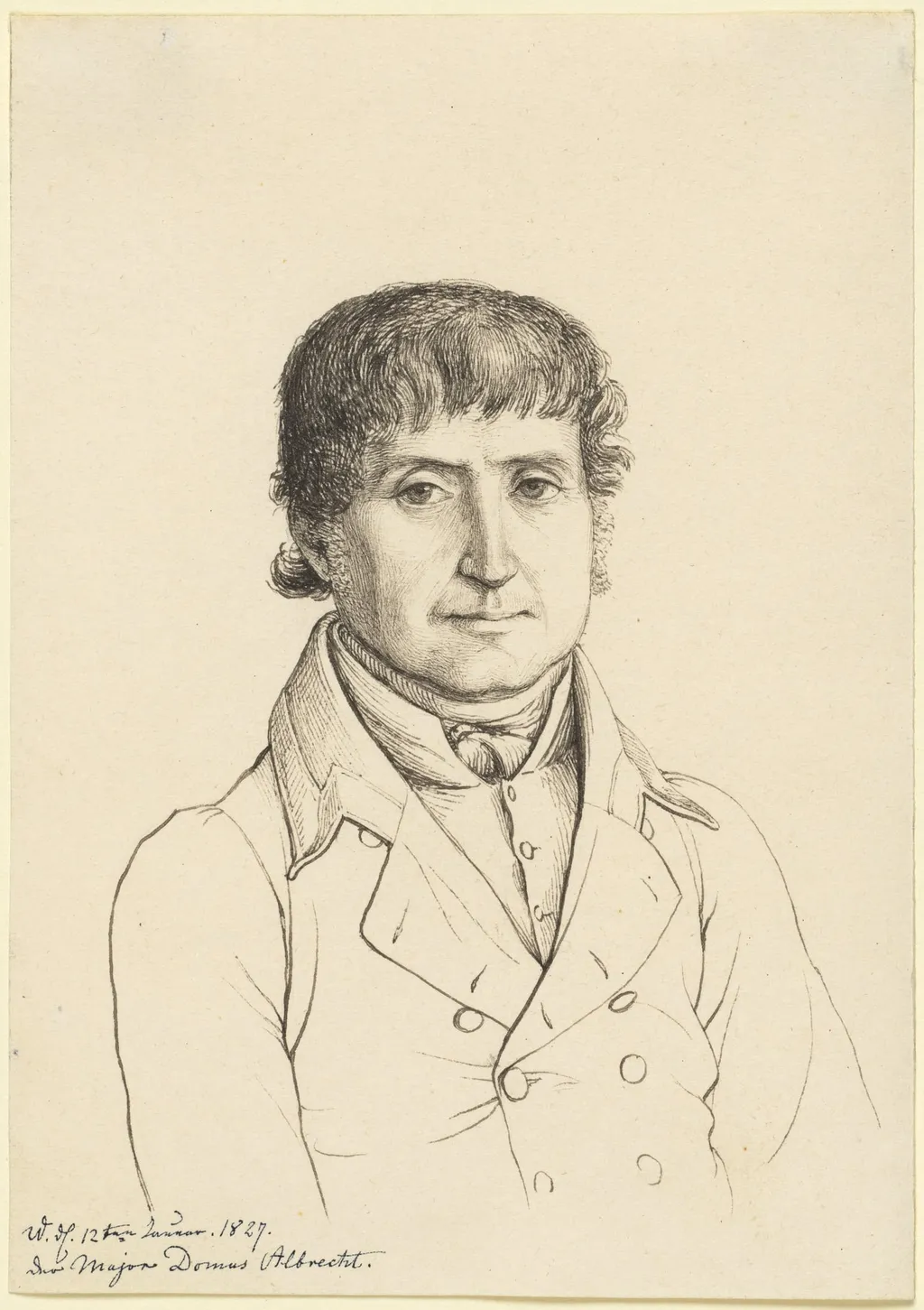 Majordomo Albrecht, by Gerhard Wilhelm von Reutern, 1827