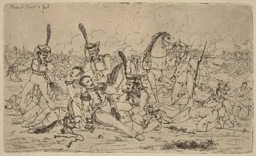 Death of a Russian General (Le Mort d'un general russe), by Gerhardus Emaus de Micault