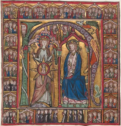 The Triumph of the Church, by German 13th Century