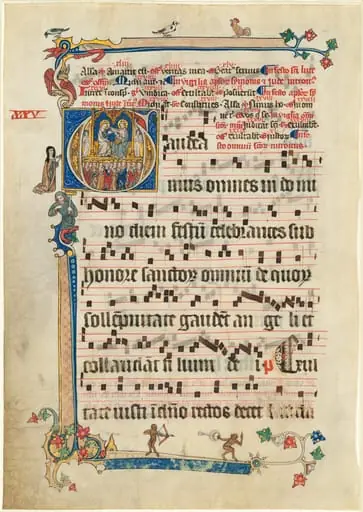 Coronation of the Virgin with Attendant Saints, by German 14th Century