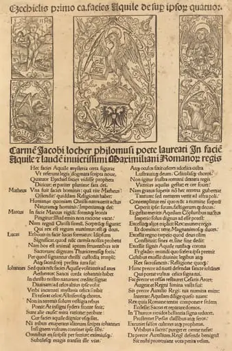 Allegory of the Eagle and Emperor Maximilian I, by German 15th Century