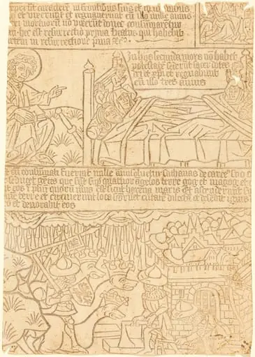 Apocalypse of John, Leaf 42, by German 15th Century